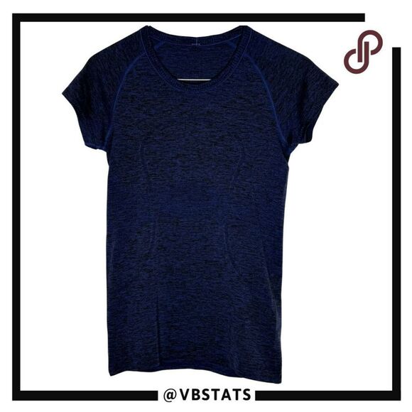 Lululemon Men's Swiftly Tech Crew Neck Short Sleeve Top Cerulean Blue Size 8 - Picture 1 of 5